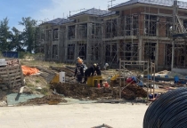 Công trình dự án tại khu du lịch Bình tiên. Tỉnh Khánh hoà